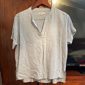 Madewell embroidered Blouse